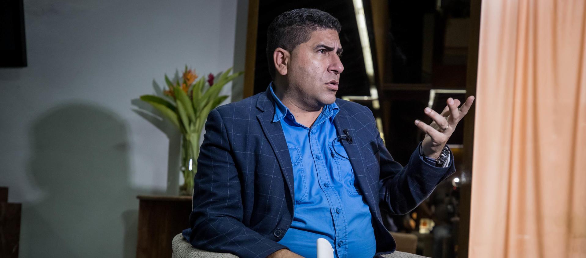 Luis Ratti, el precandidato presidencial independiente.