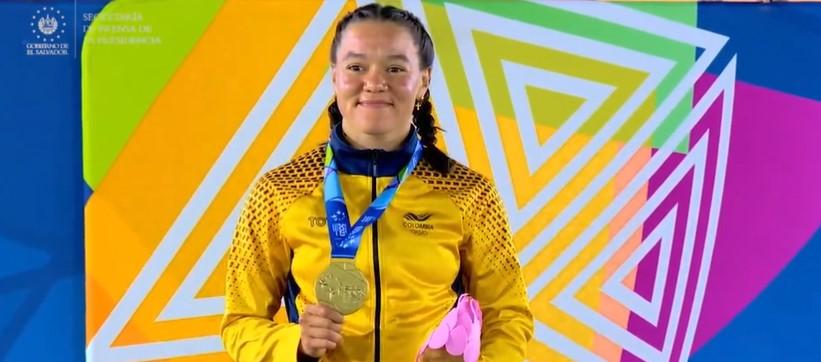 Martha Bayona ganó oro en ciclismo.