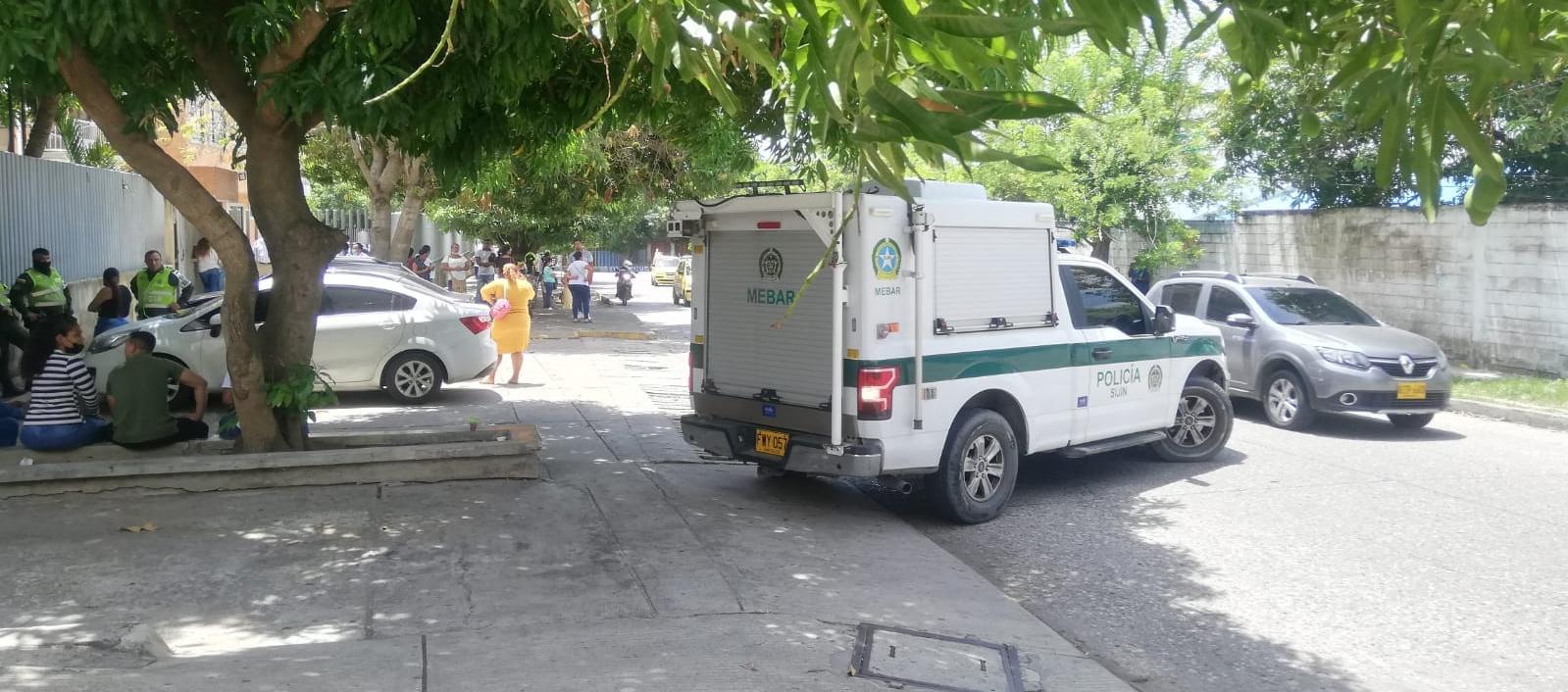 La Sijin se encargó de la inspección del cuerpo de Jairo Cantillo.