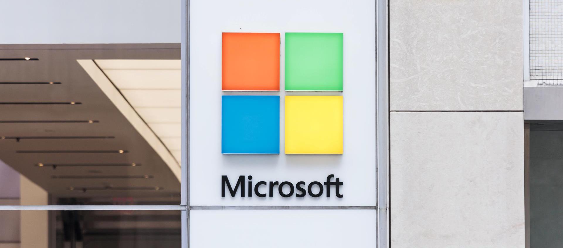 El gigante tecnológico Microsoft.