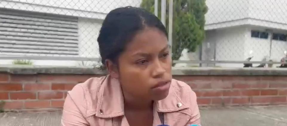 Marly Mosquera, madre de Salomé.