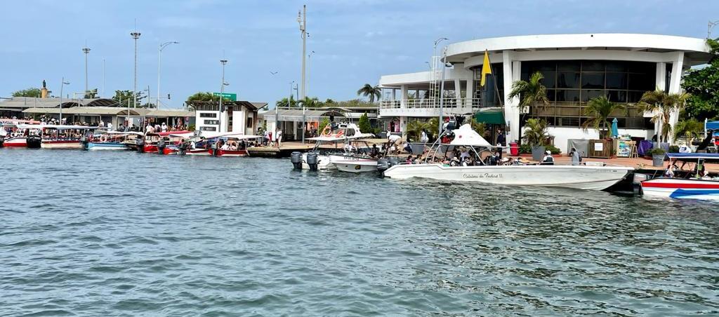 Muelle La Bodeguita de Cartagena.