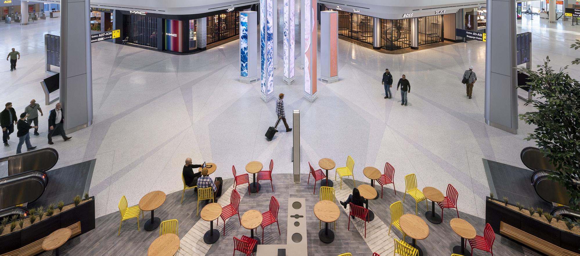 Aeropuerto internacional Newark.