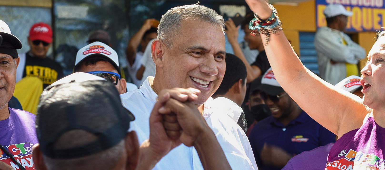 El precandidato a la Gobernación del Atlántico, Máximo Noriega.