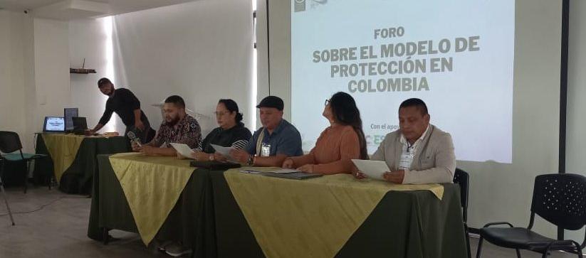 Reunión para presentar recomendaciones sobre el modelo de protección a líderes sociales.