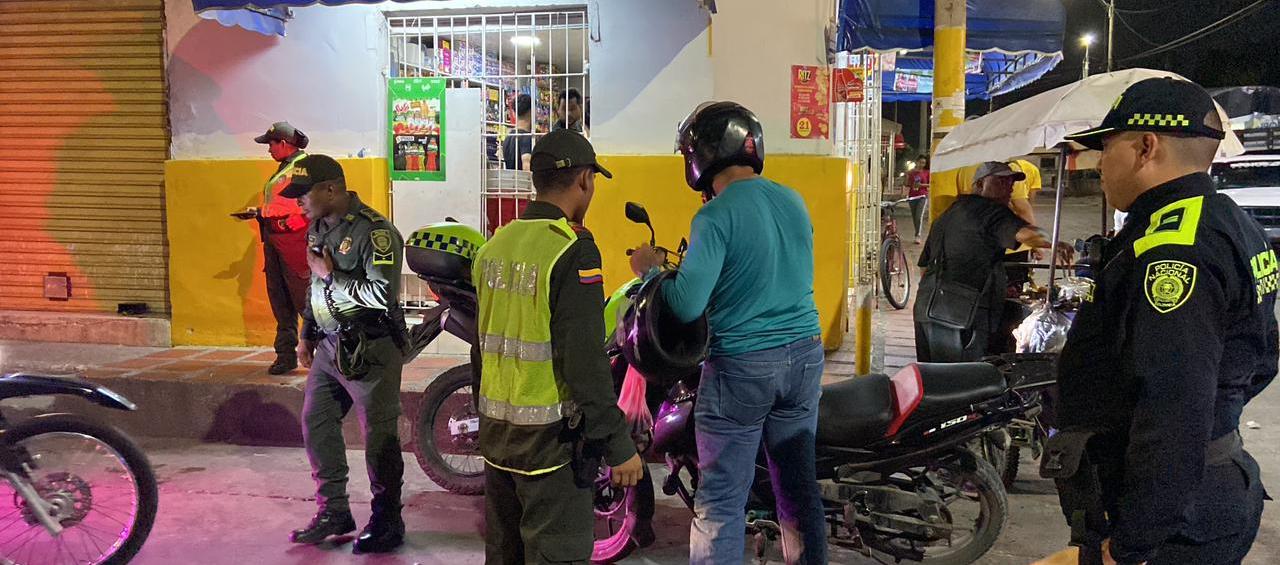 Operativos contra la extorsión en el suroriente de Barranquilla.