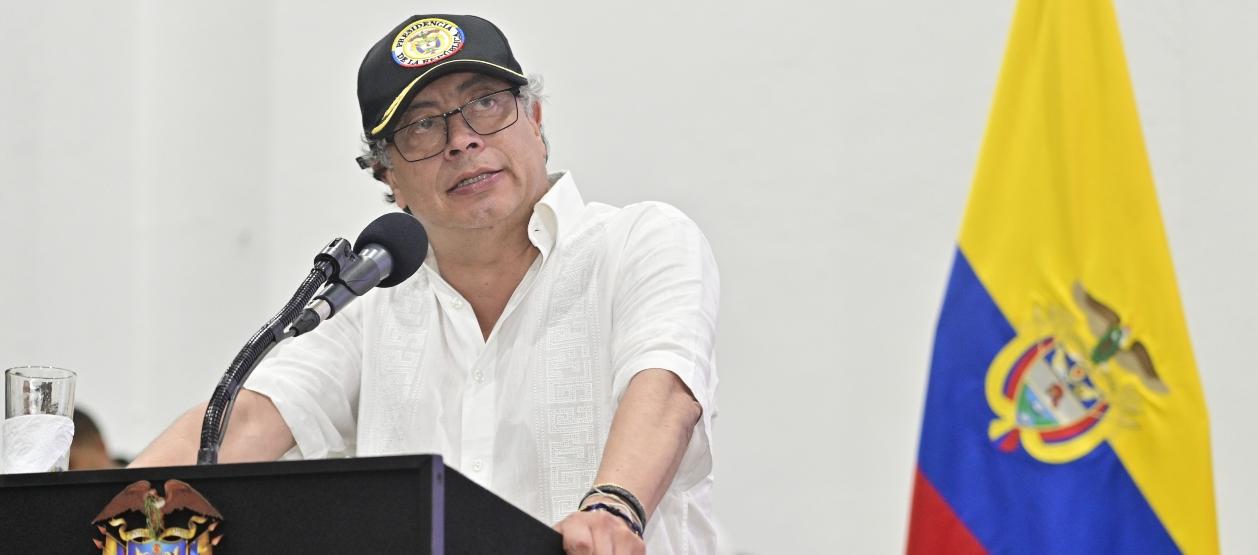 El Presidente de la República, Gustavo Petro.