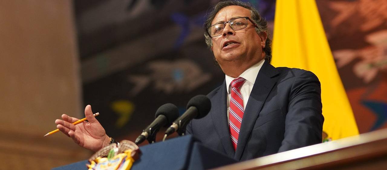 El Presidente de la República, Gustavo Petro.