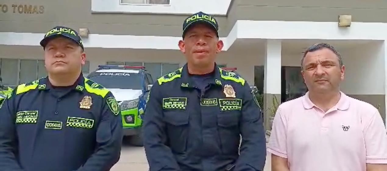 Coronel Giovanni Cristancho, Director Antisecuestro y Extorsión de la Policía Nacional. 