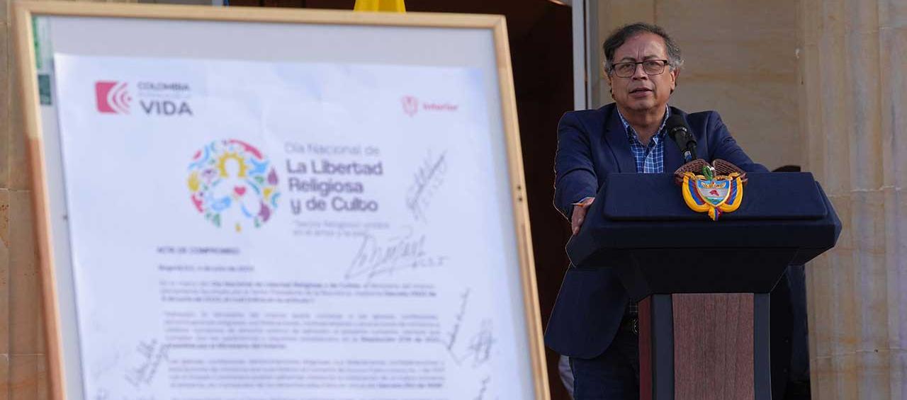 Presidente Gustavo Petro. 