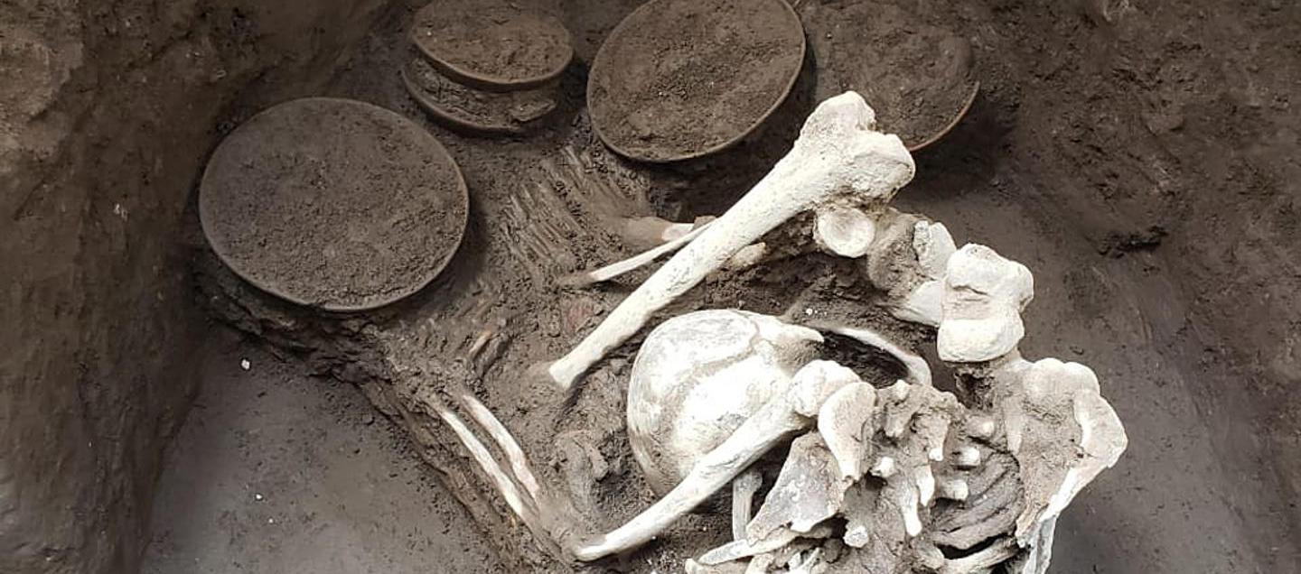 La aldea se puede ubicar cronológicamente alrededor de los años 450-650 de nuestra era.