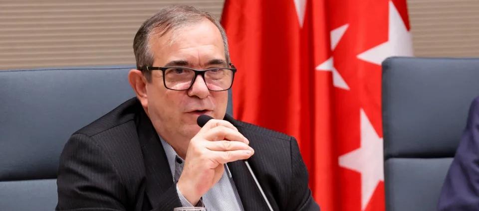 Rodrigo Londoño, máximo dirigente del Partido Comunes.