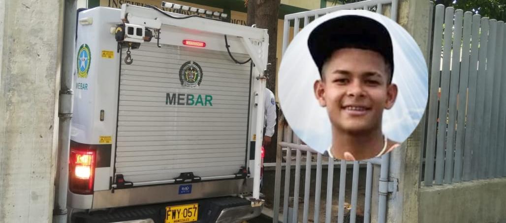 Sebastián Andrés Gutiérrez Ramírez, el adolescente asesinado a bala en la tarde del sábado.