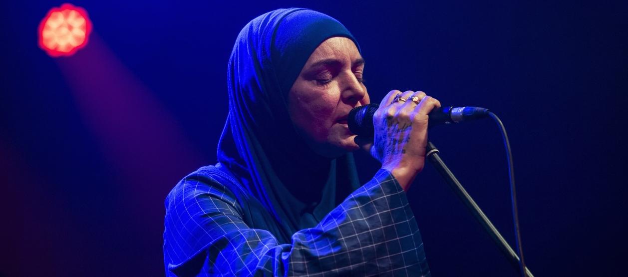La cantante irlandesa Sinéad O'Connor.