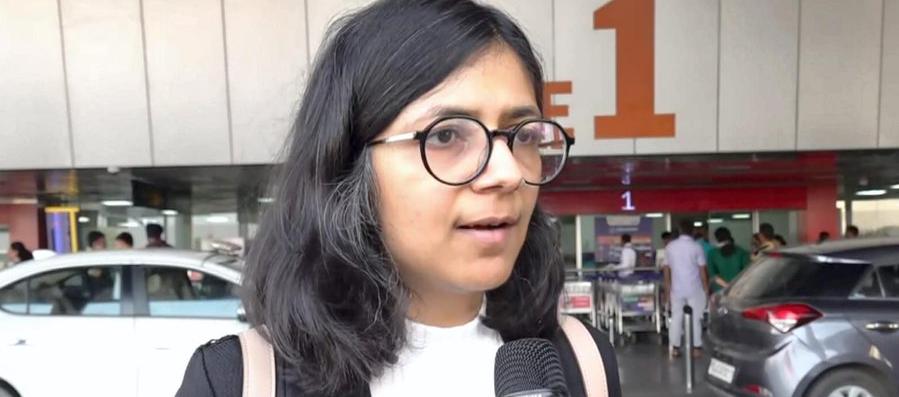 Swati Maliwal, coordinadora de la Comisión de la Mujer de Nueva Delhi.