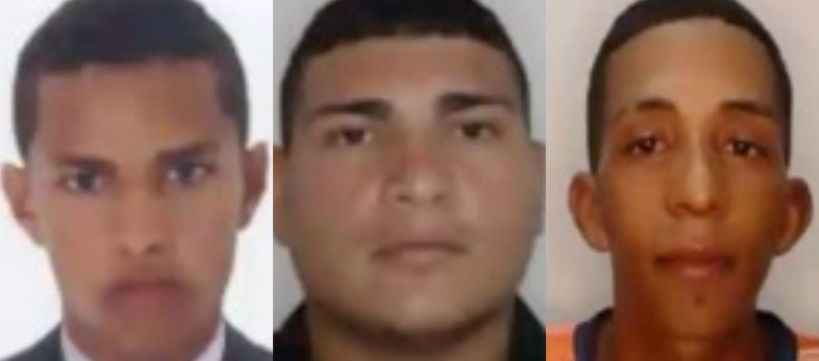 Tres de los seis imputados que fueron enviados a la Modelo.