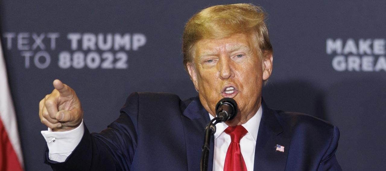 El expresidente de Estados Unidos Donald Trump.