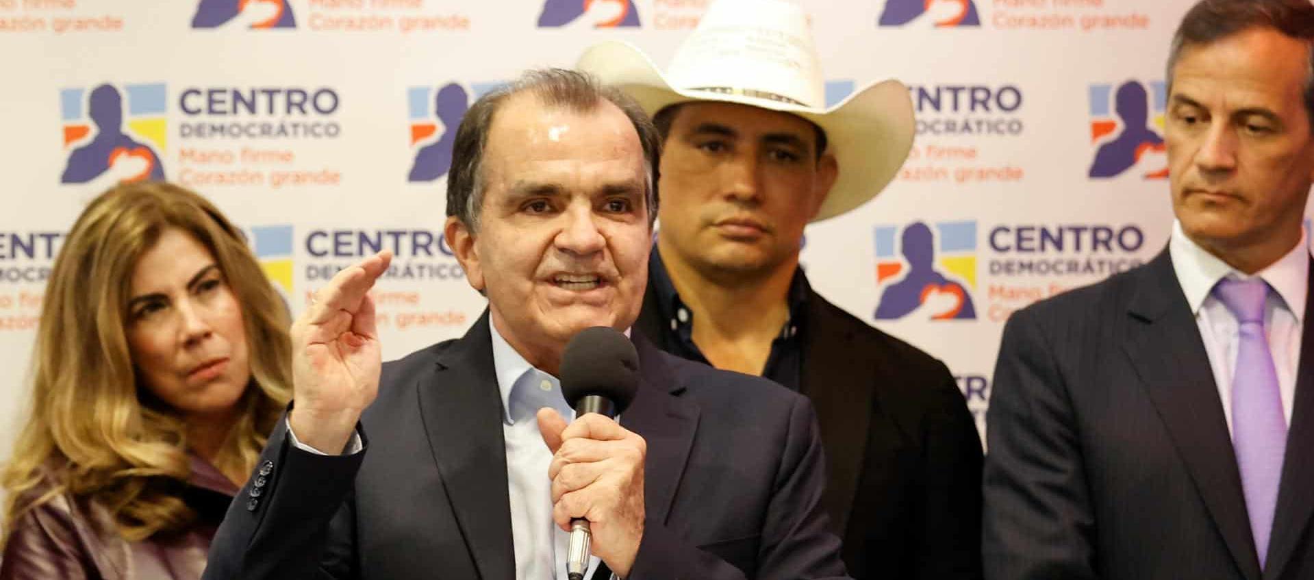 El excandidato presidencial Óscar Iván Zuluaga.