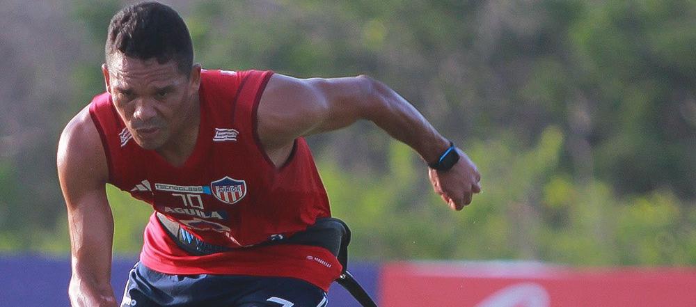 Carlos Bacca marcó cuatro goles en la pretemporada con Junior. 