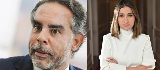 Armando Benedetti y Laura Sarabia