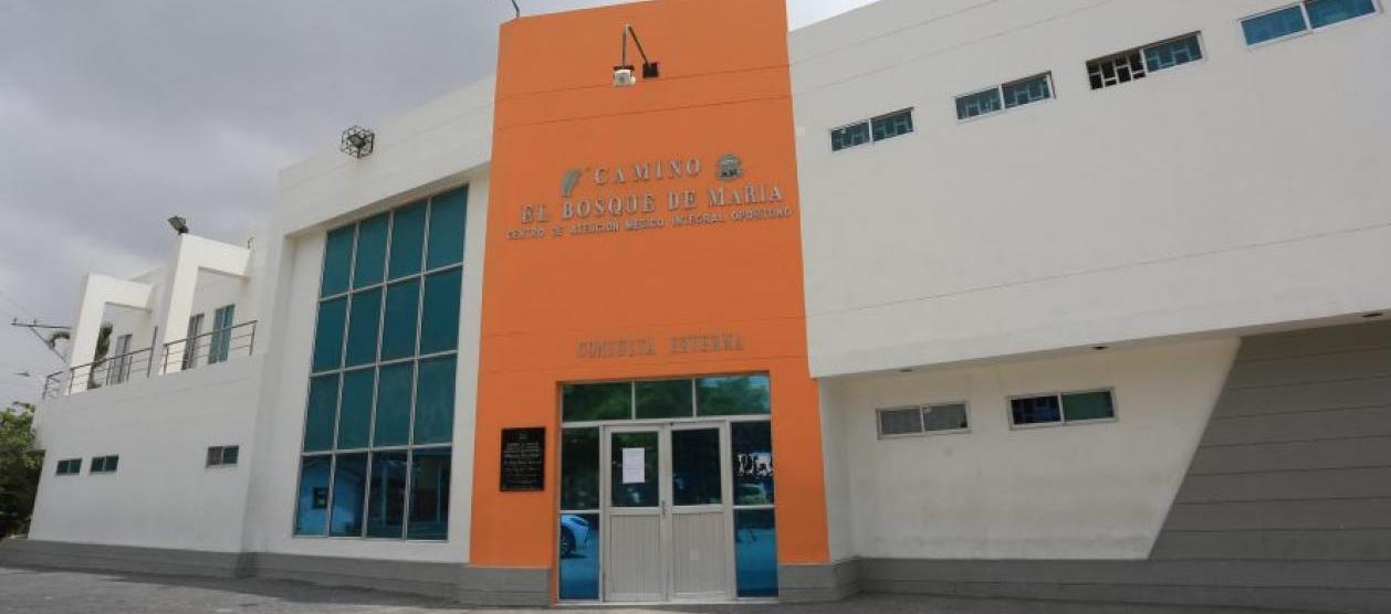 Camino del barrio El Bosque.