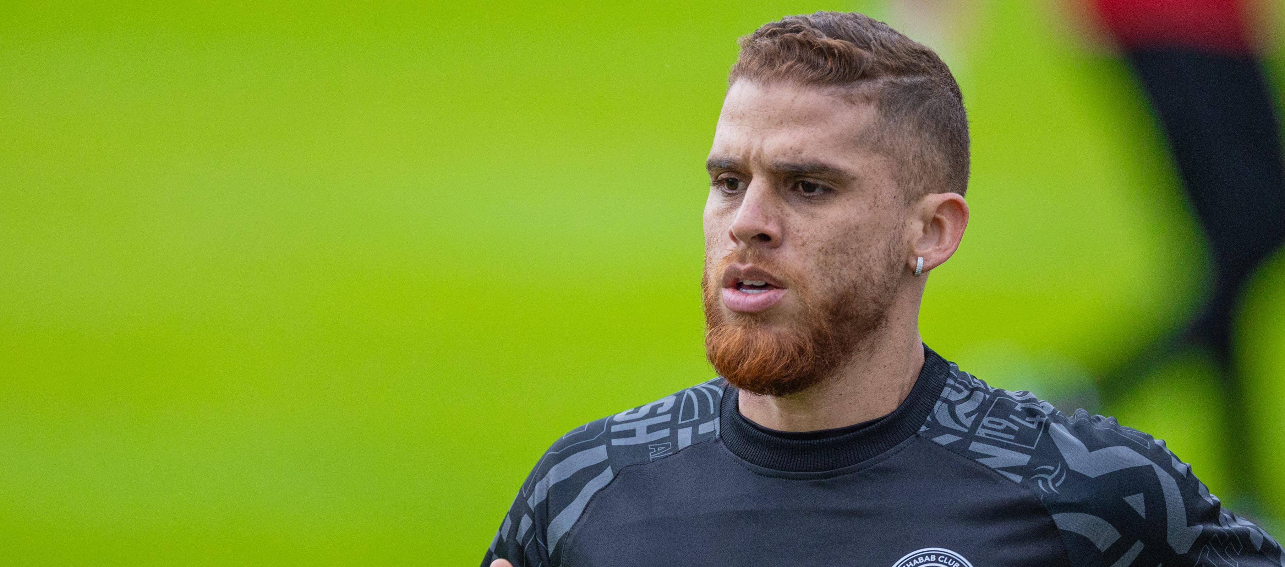 Gustavo Cuéllar realizó este martes su primera práctica con Al Shabab.