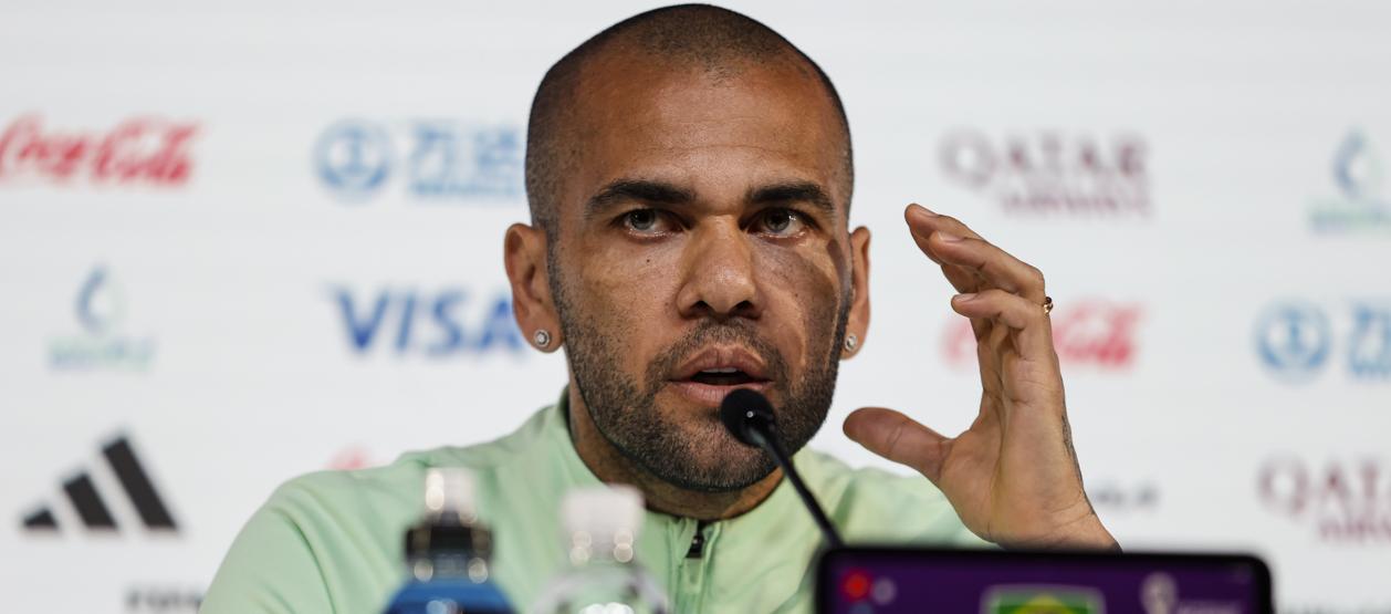 Dani Alves, futbolista brasileño acusado de violencia sexual. 