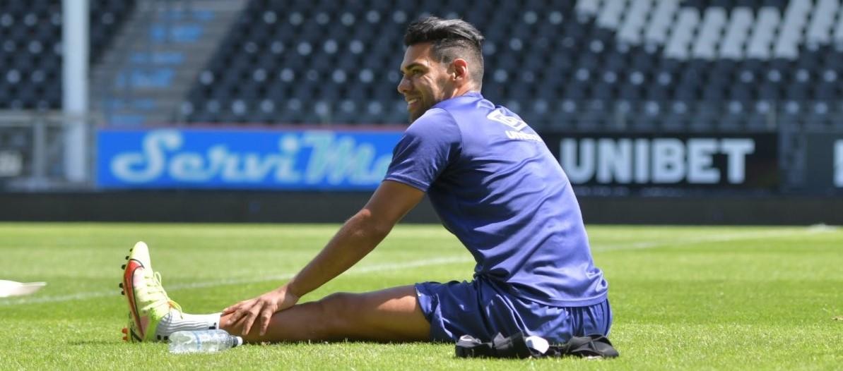 Falcao García se apresta a jugar su tercera temporada con el Rayo Vallecano. 