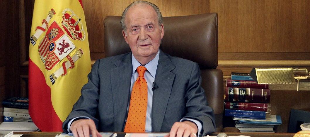 El rey emérito de España Juan Carlos I 