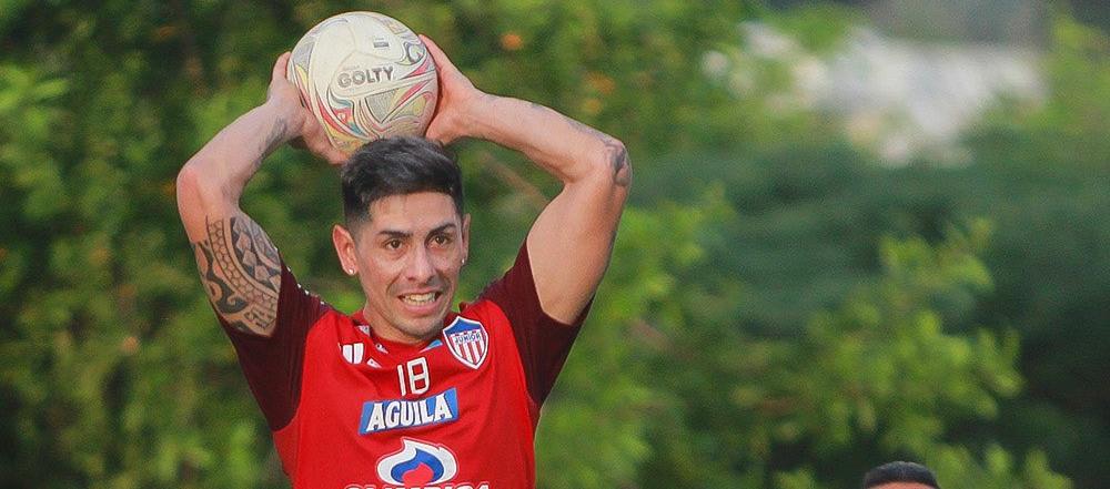 El argentino Emanuel Olivera, una de las caras nuevas de Junior para el segundo semestre.