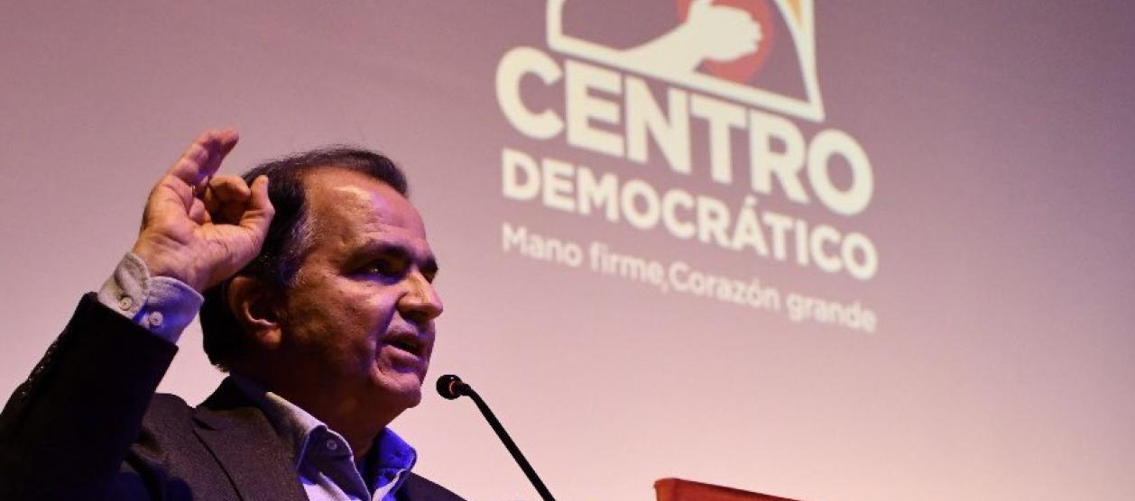 El excandidato presidencial Óscar Iván Zuluaga.