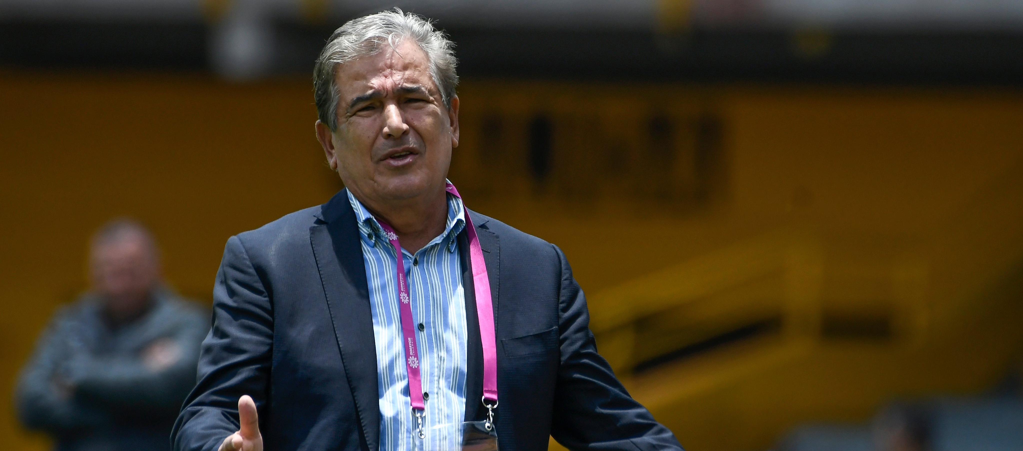 Jorge Luis Pinto, técnico saliente del Deportivo Cali.