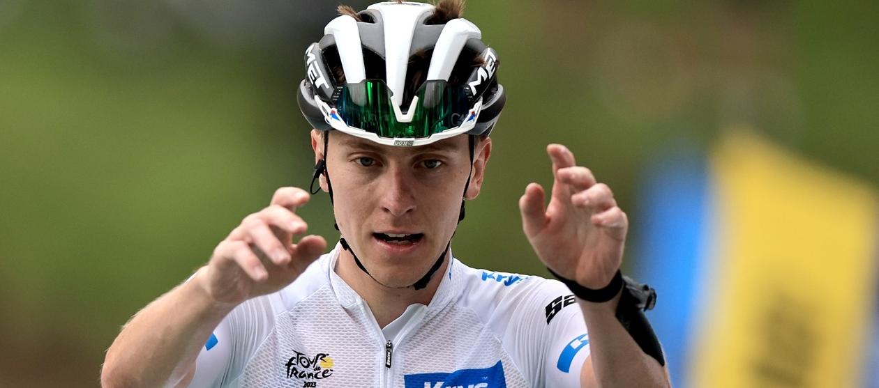 Tadej Pogacar es segundo en la general, a 25 segundos de Vingegaard.