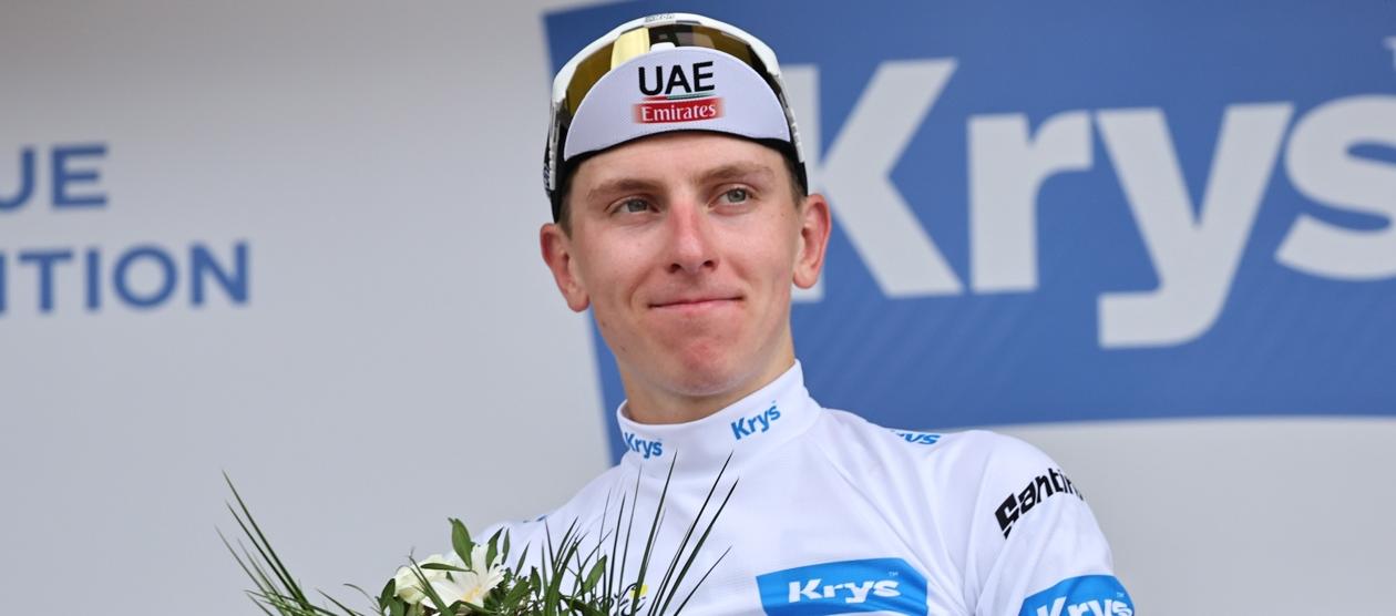 Tadej Pogacar perdió un minuto y 38 segundos en la crono. 