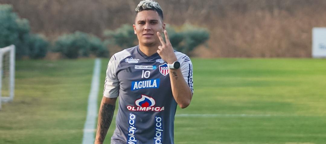 Juan Fernando Quintero jugó siete partidos en Junior. 