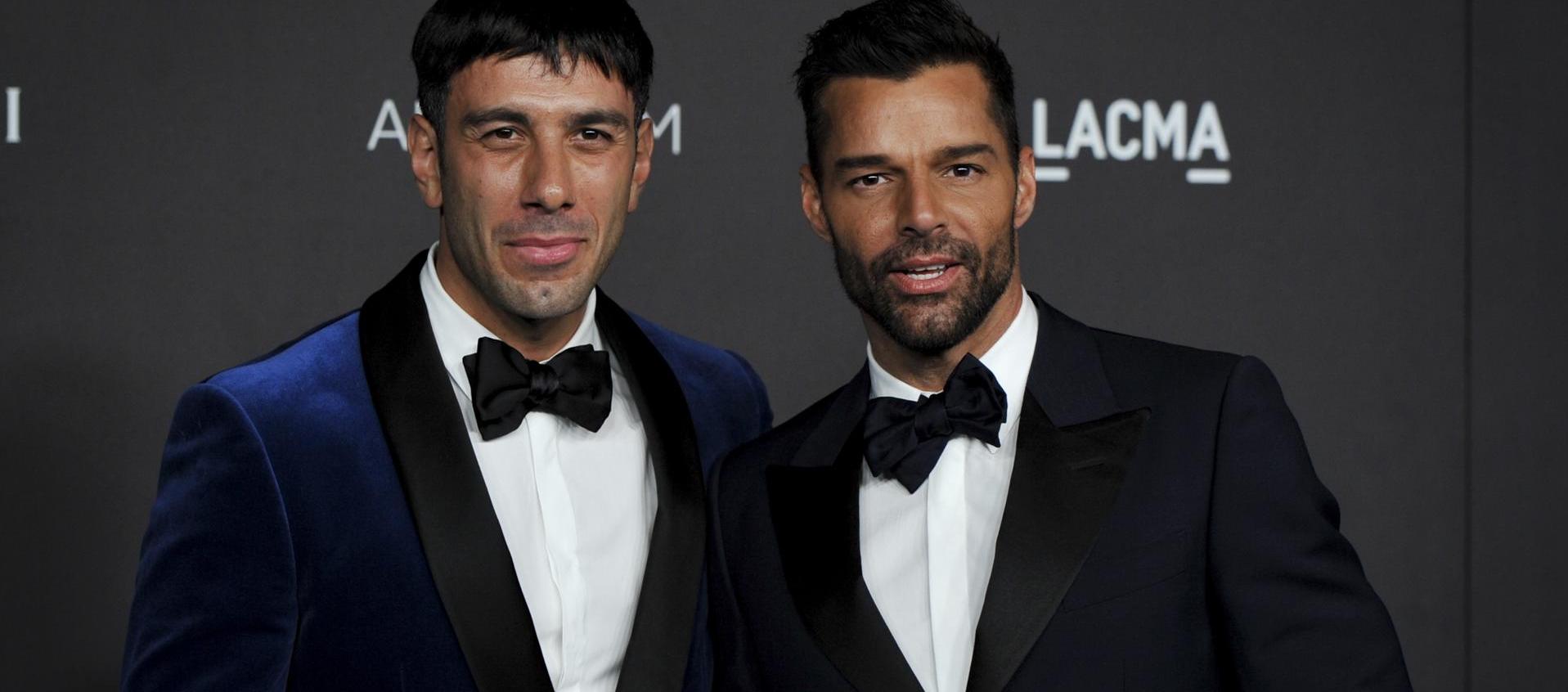 Ricky Martin y Jwan Yosef