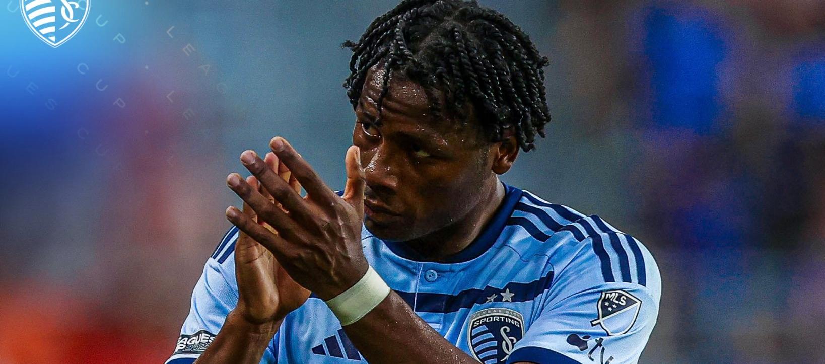 Dany Rosero celebra su conquista contra Cincinnati. 