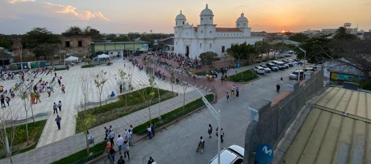 Imagen de referencia de la Plaza de Soledad.