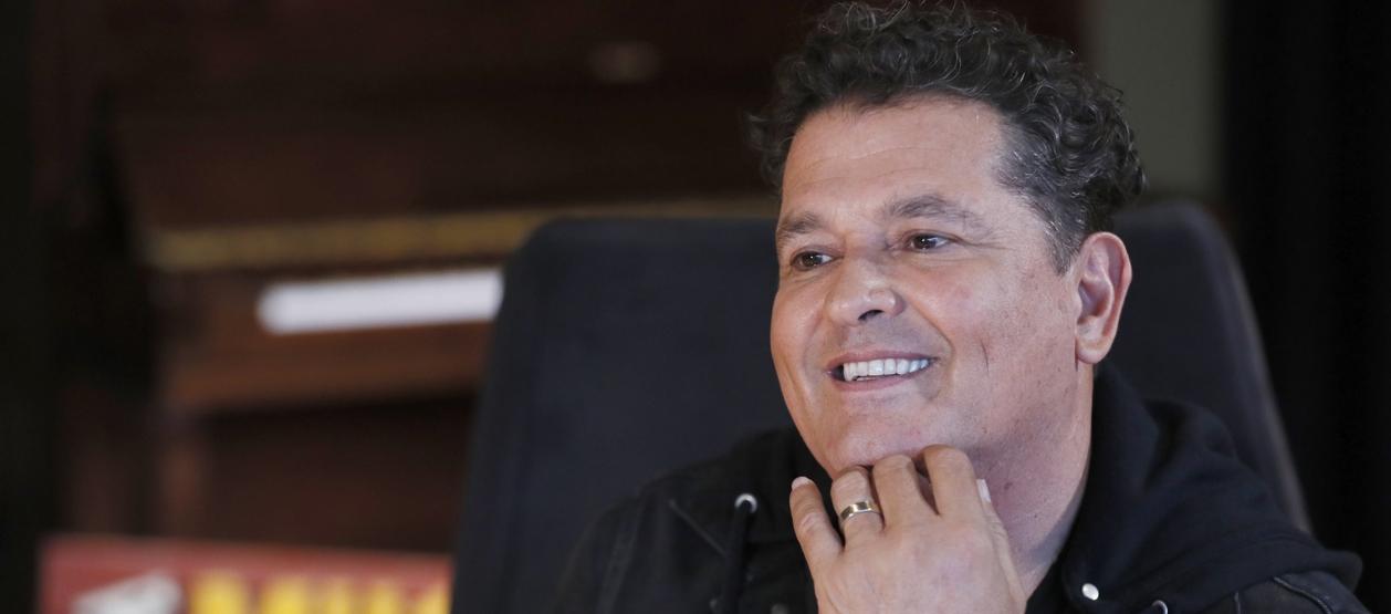 Carlos Vives, cantautor colombiano. 