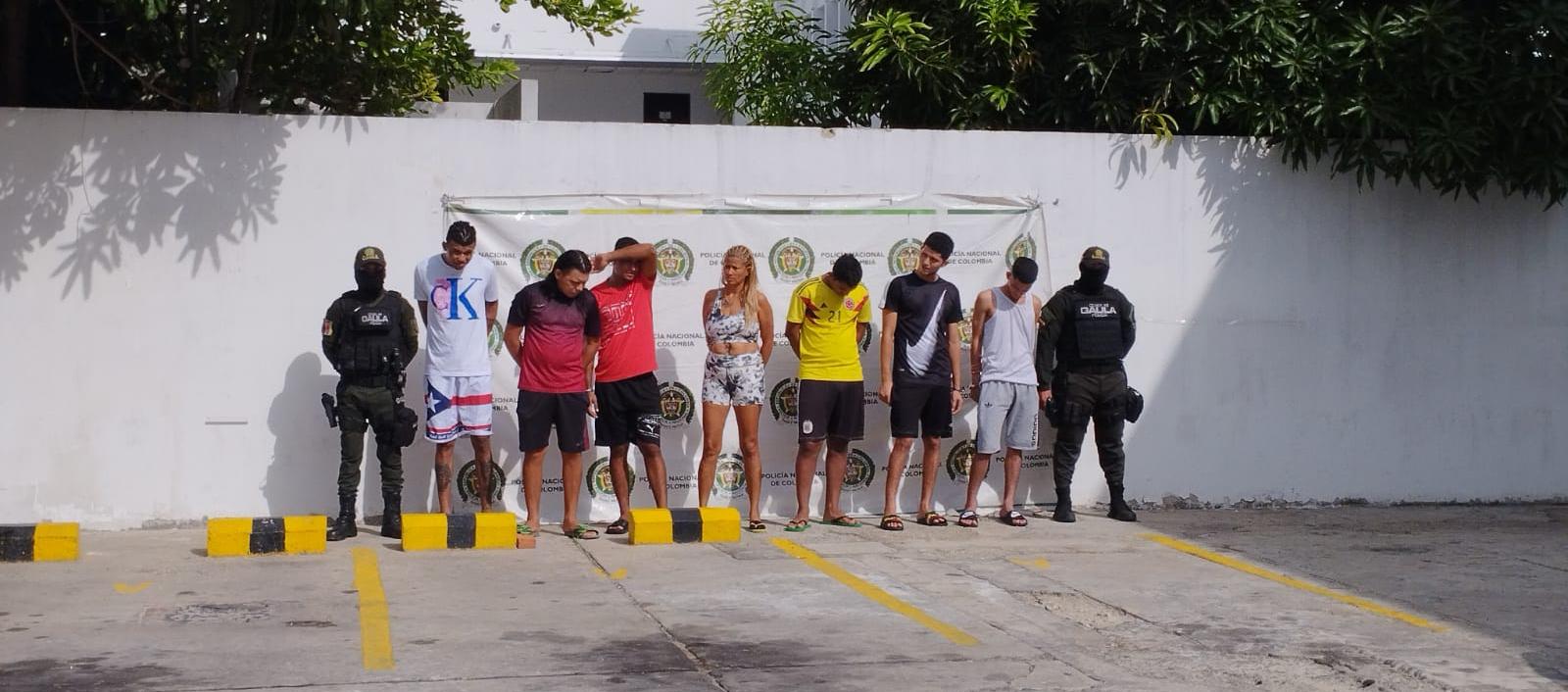 Integrantes de 'Los Pepes del Sur'.