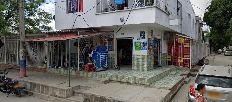 “Tienda La Junior” donde ocurrió el atentado.