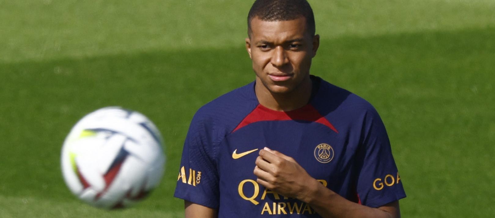 Kylian Mbappé, delantero del PSG.