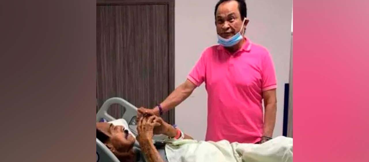 El tres veces rey vallenato, Alfredo Gutiérrez, acompañando a Miguel López, Rey Vallenato 1972