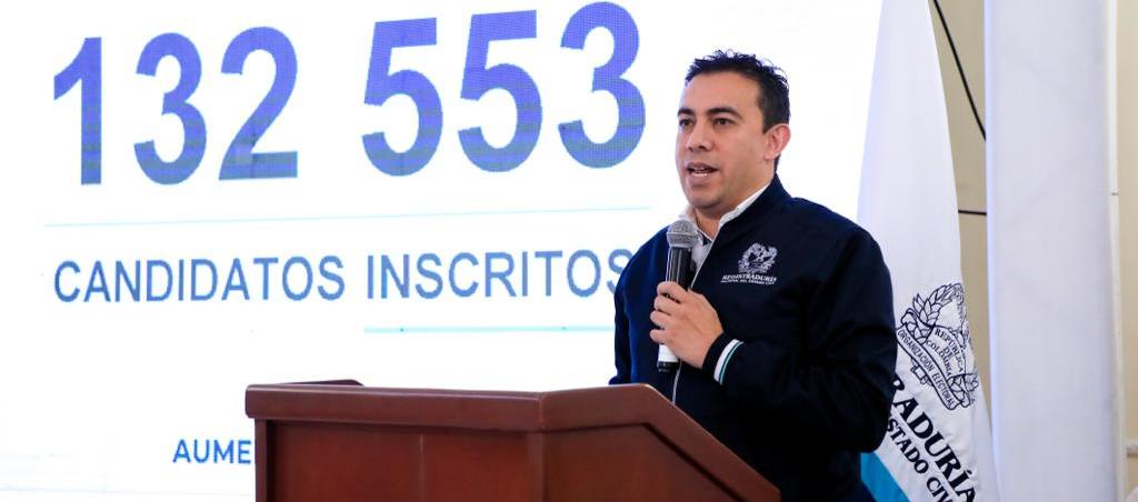 Alexander Vega Rocha, Registrador Nacional del Estado Civil.