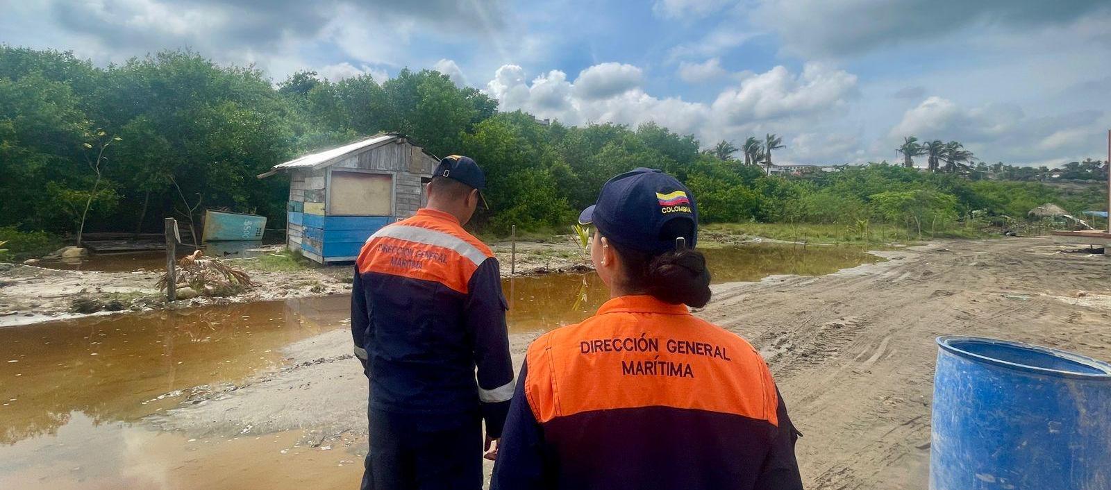 Armada monitoreando zona costera del Atlántico.