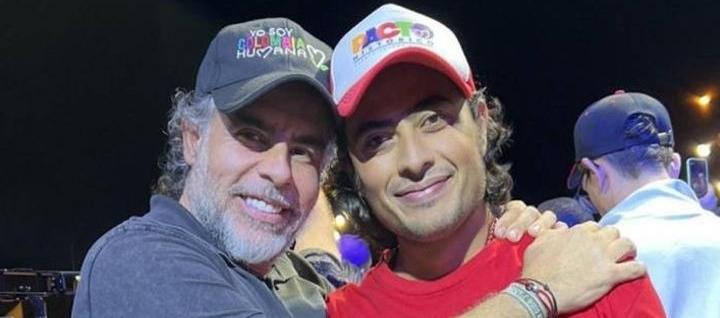 Armando Benedetti y Nicolás Petro.