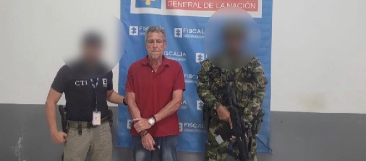 Captura del presunto narcotraficante Roberto Víctor Carlini.