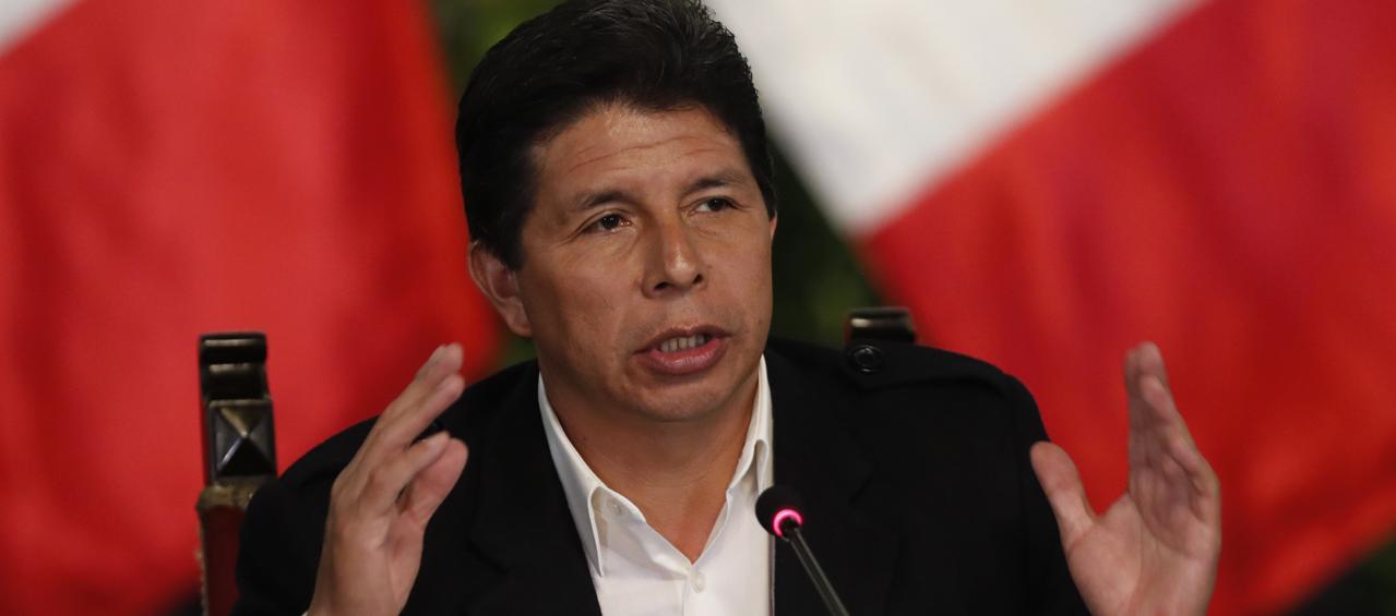 El expresidente de Perú, Pedro Castillo.