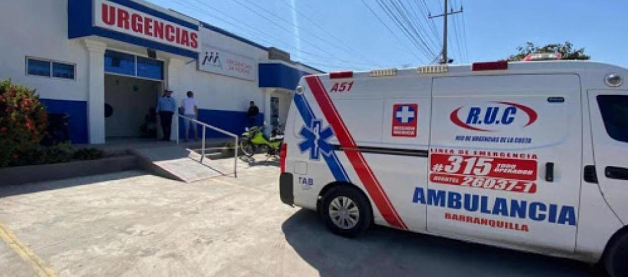 Ana Elizabeth Galván fue trasladada a la Clínica Agrupasalud, donde falleció.