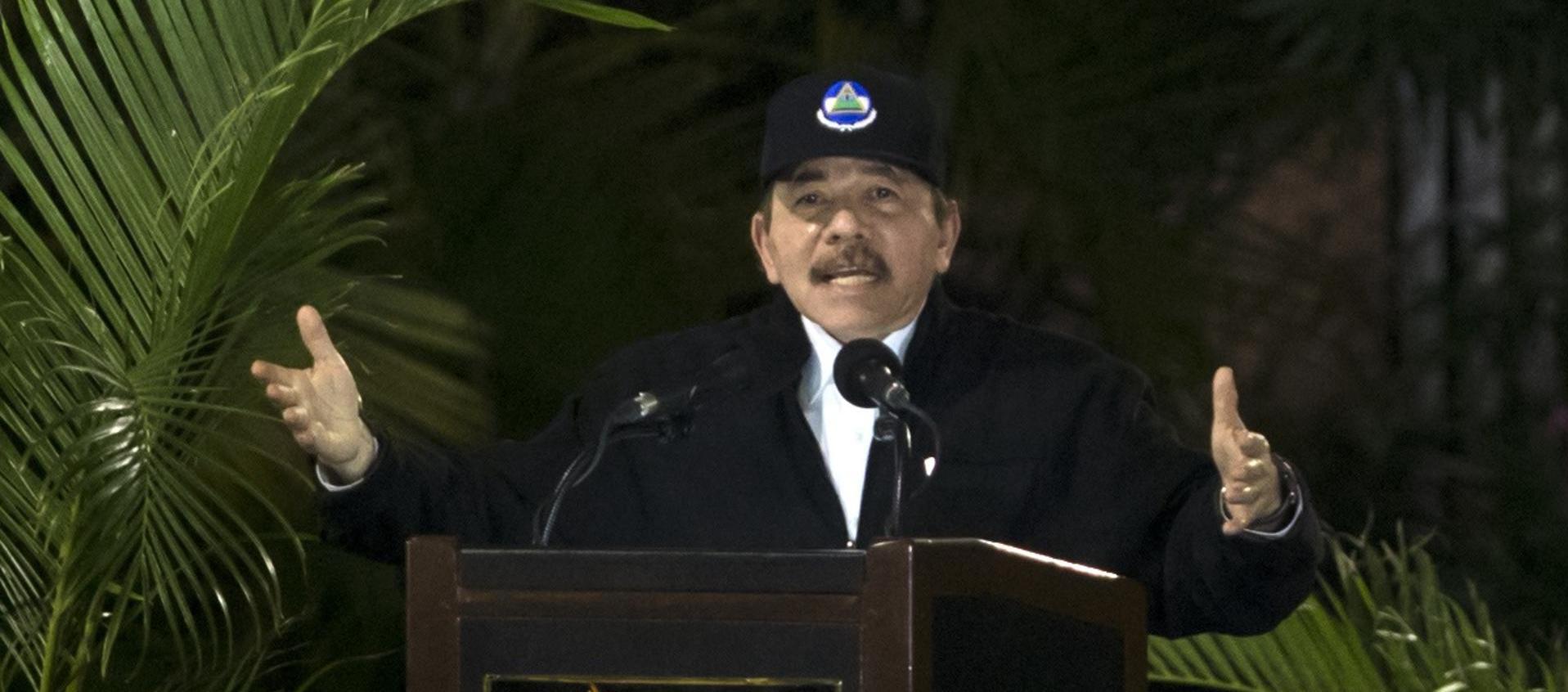 Daniel Ortega, presidente de Nicaragua. 
